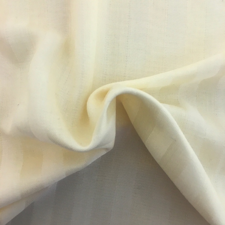 Satin Stripes Polyester IFR Cream